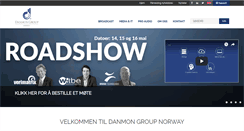 Desktop Screenshot of danmon.no
